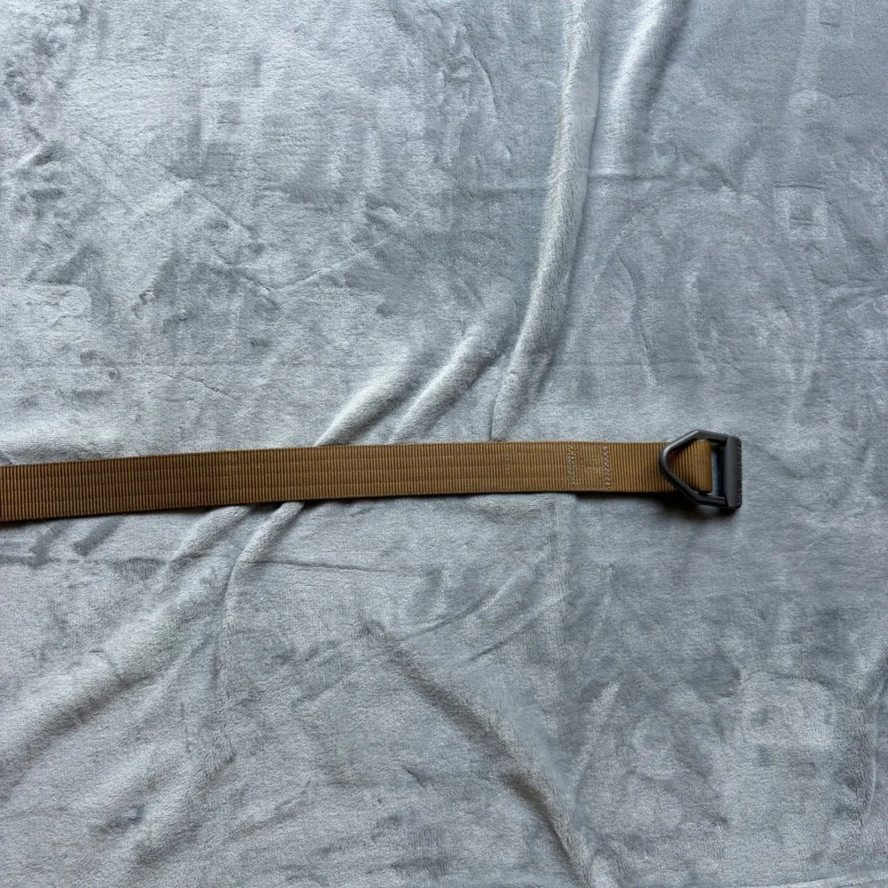 The Wilderness Tactical Belt Mens 34 Brown Original Instructor V-Ring USA Made